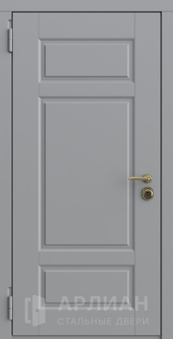 Фото №2 «Белая входная дверь металлическая №717»