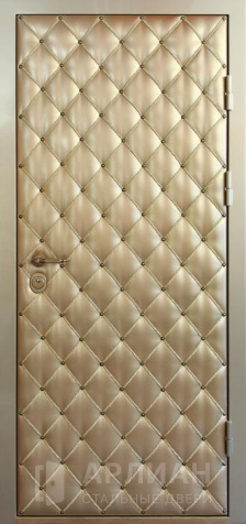 Фото «Эконом дверь металлическая дутая с резиновым уплотнителем №17»